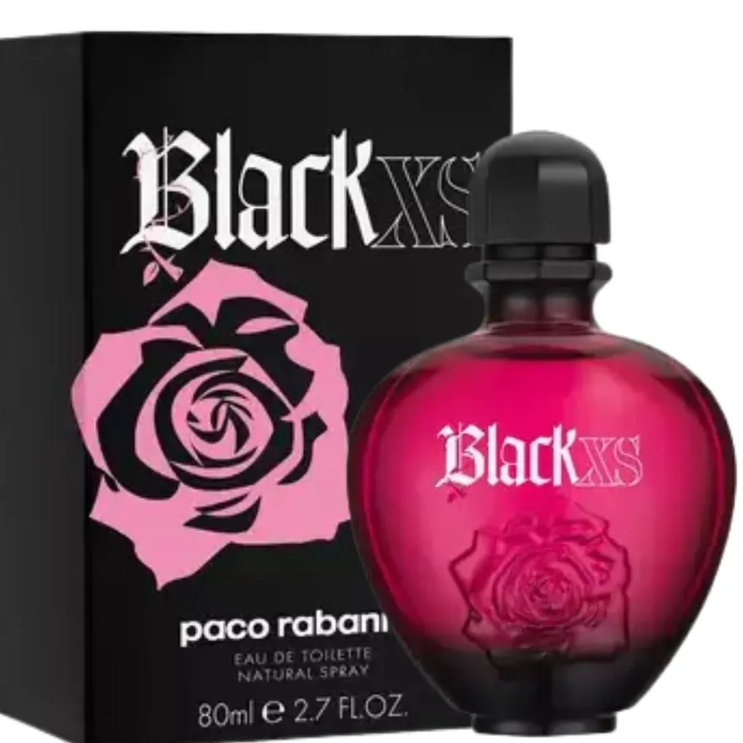 Black Xs Her Paco Rabanne