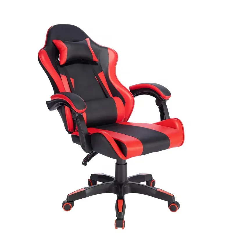 Silla Gamer Oficina Reclinable Roja