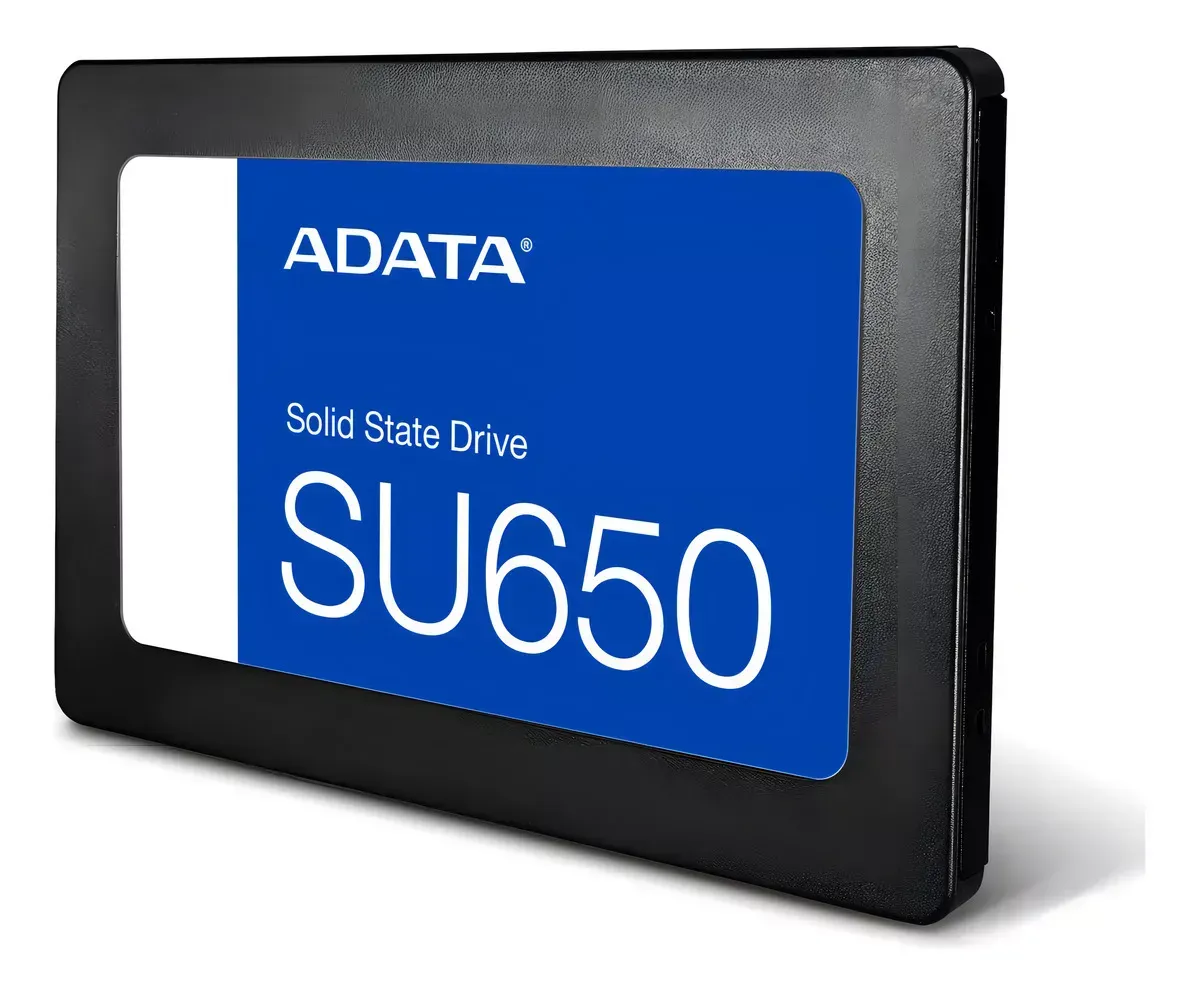 Disco Sólido SSD Interno Adata Ultimate SU650 ASU650SS-120GT-R 120GB Negro