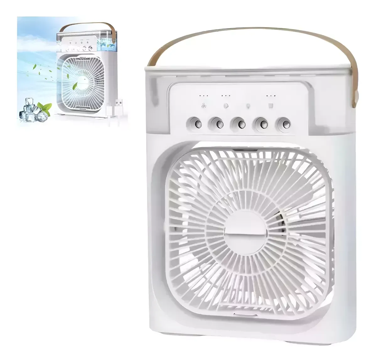 Mini Aire Acondicionado Ventilador Portátil + Envío