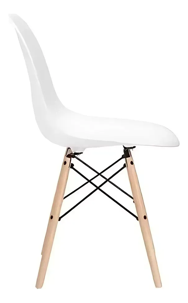 Kit 4 Sillas Magnux Charles Eames Madera - Eiffel