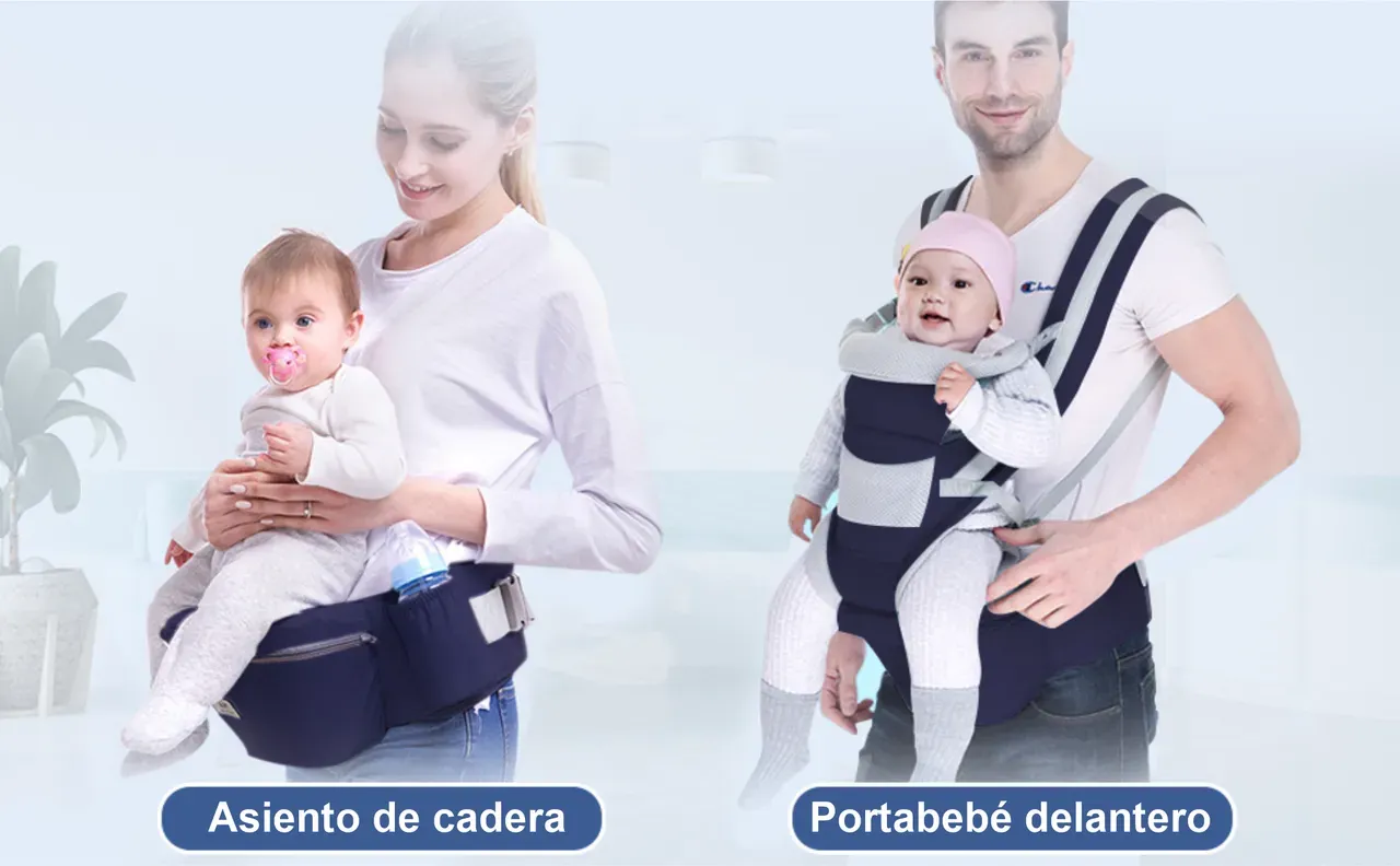 Canguro Portabebés Cargador De Bebe 3en1 Ergonómico 0-2 Años