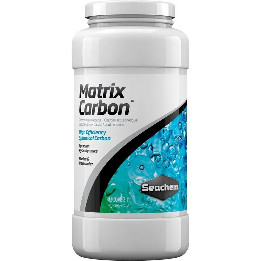 Seachem Matrix Carbón Filtro Acuarios 500ml