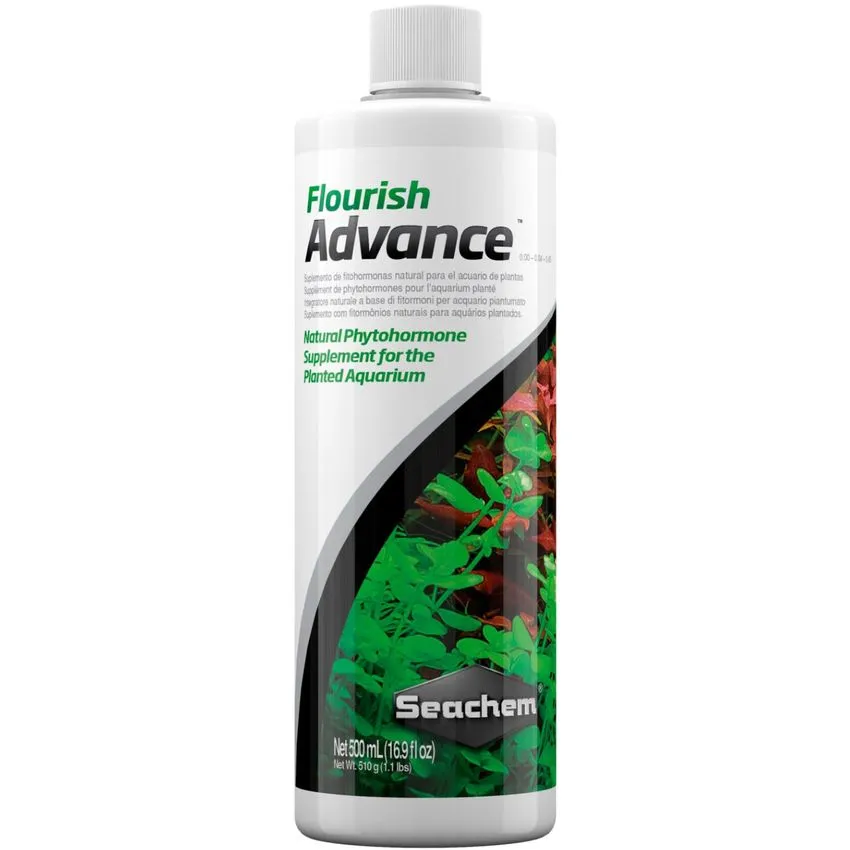 Seachem Flourish Advance 500 Ml Crecimiento plantas Acuario