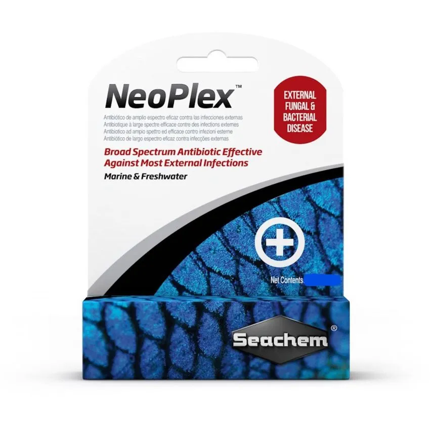 Seachem Neoplex 5g Antibiótico Amplio Espectro Peces