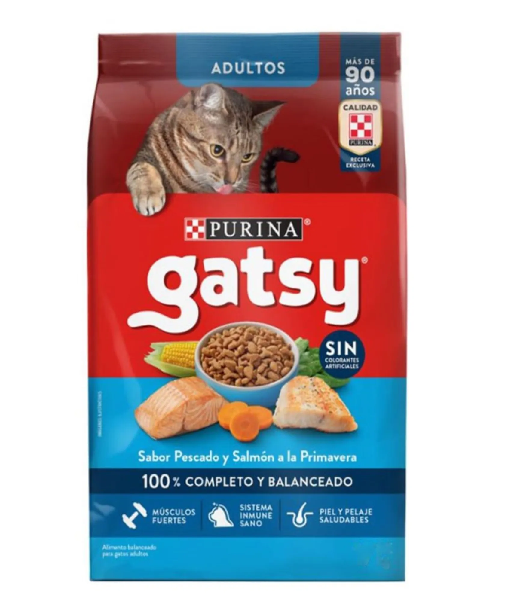 Gatsy Adulto Pescado Salmon A La Primavera 17Kg