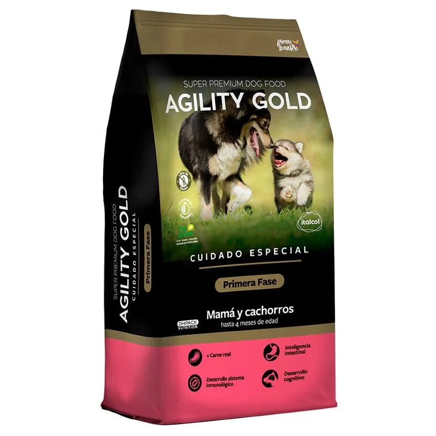 Agility Gold Primera Fase Mama Y Cachorros 1.5Kg