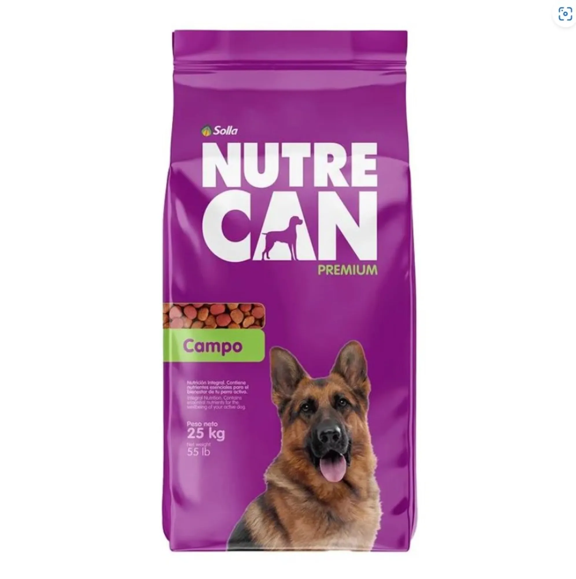 Nutrecan Perros Campo Extruido 25 Kg