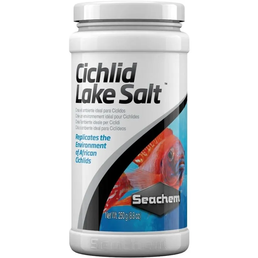 Seachem Cichlid Lake Salt 250gr Acondicionador Agua