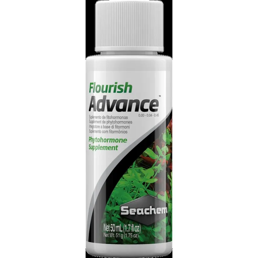 Seachem Flourish Advance 50 Ml Crecimiento Plantas Acuario