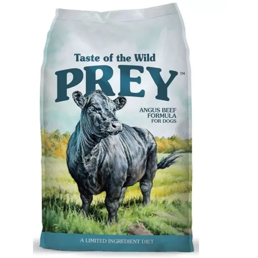 Taste Of The Wild Prey Angus Beef Perros Adultos 25lb Nuevo