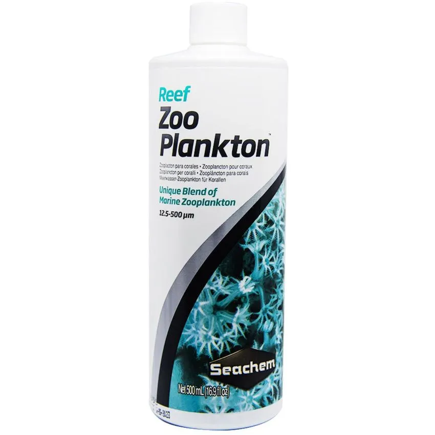 Seachem Reef Zooplankton 500ml Corales