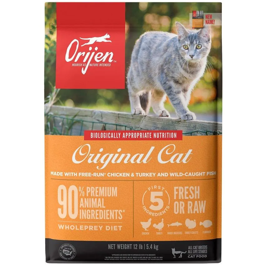 Orijen Cat Kitten Pollo Pavo Pescado Gatos Cachorros 5.45kg