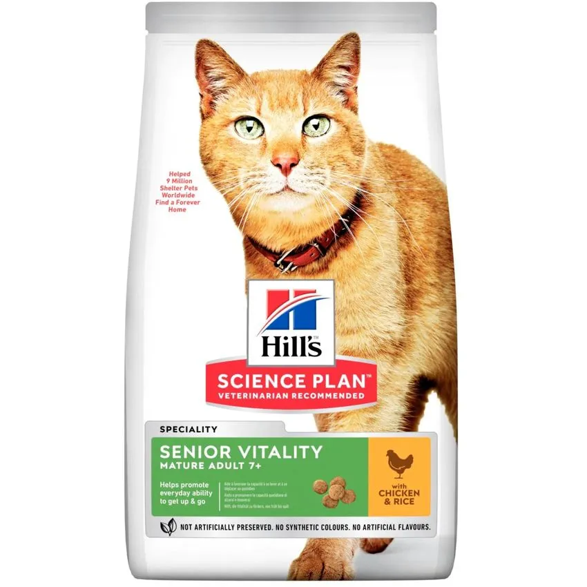 Hills Gato Adulto Youthful 7+ Senior Vitality Vitalidad 3lb