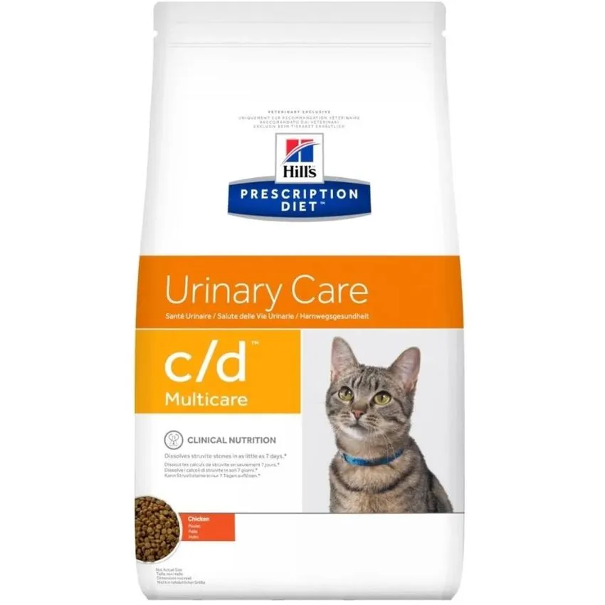 Hills Cd Gatos Multic Chicken Salud Tracto Urinario 4lb