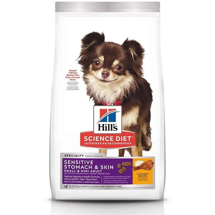 Hills Perros Sensitive Stomach Skin Small Mini 4lb