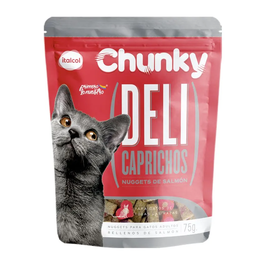 Chunky Delicaprichos Salmon Gatos 75G