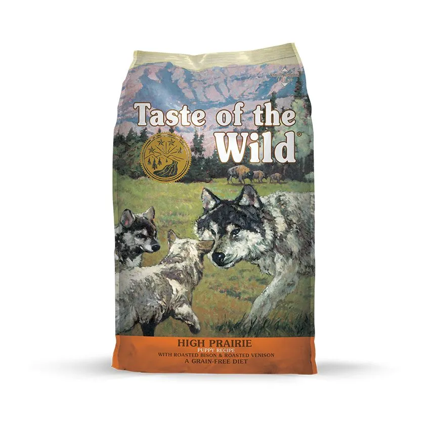 Taste Of The Wild Puppy High Prairie Bisonte Y Siervo 14lb