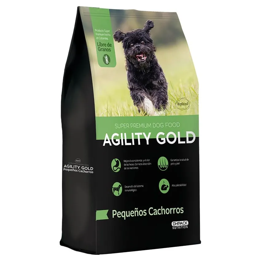 Agility Gold Perros Cachorros Razas Pequeñas 3Kg