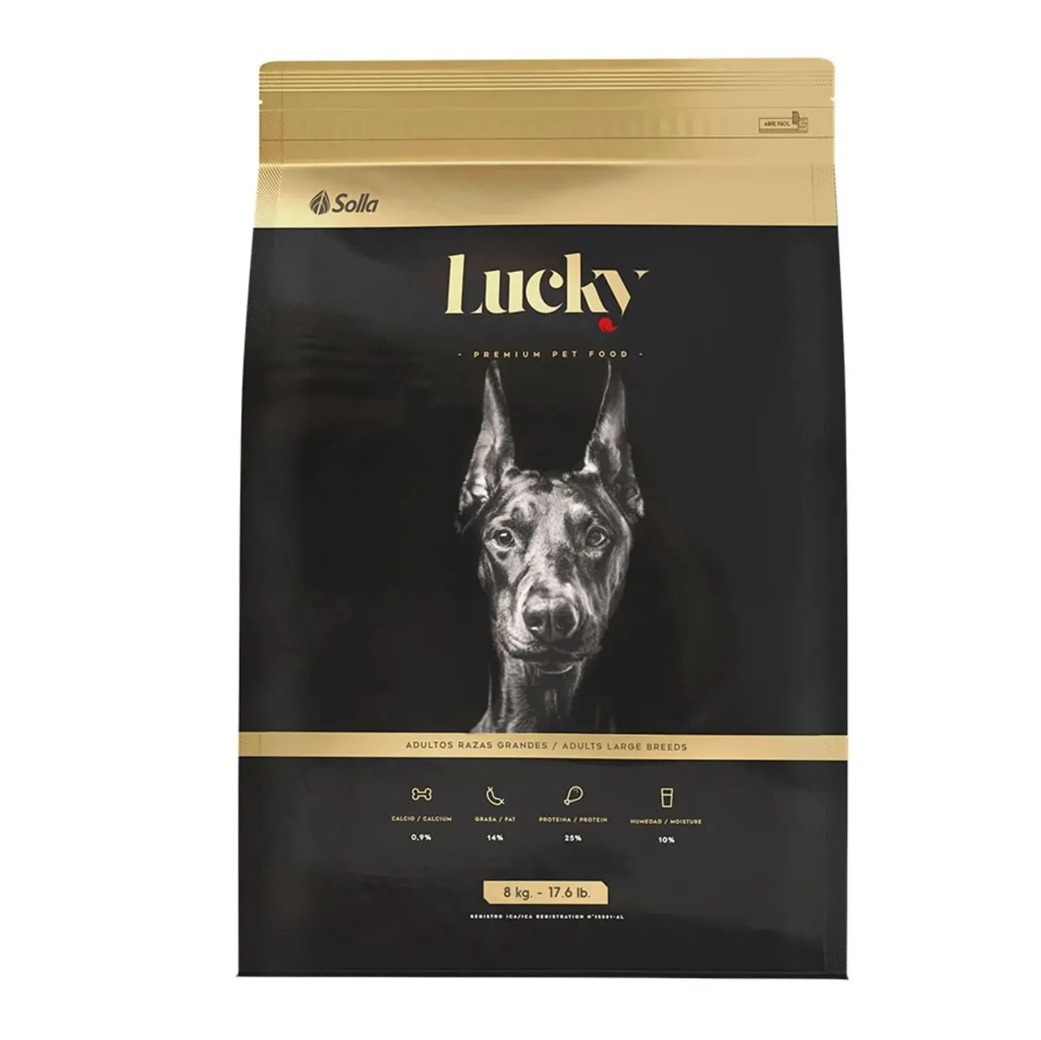 Lucky Perros Adulto Raza Grande 8kg