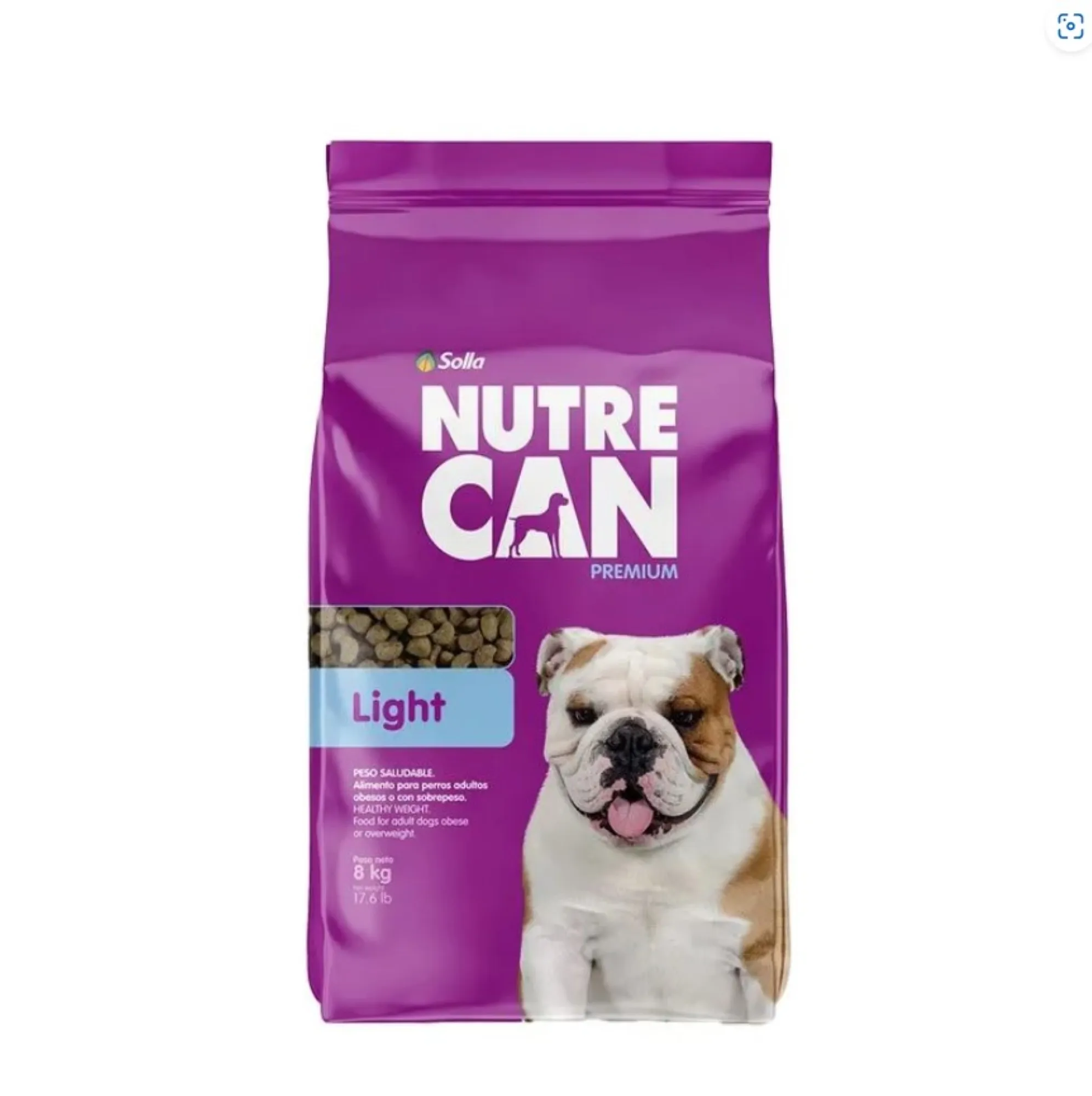 Nutrecan Perros Light Extruido 8 Kg