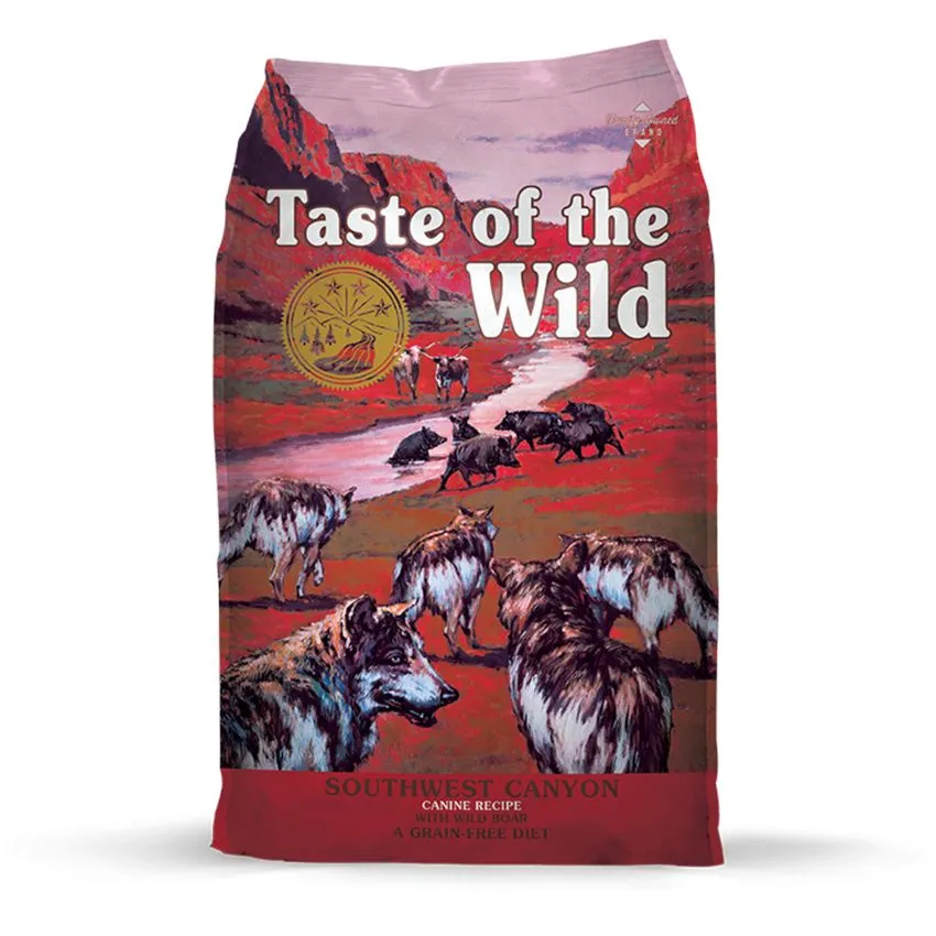 Taste Of The Wild Canine Southwest Canyon Jabalí 14lb Nuevo