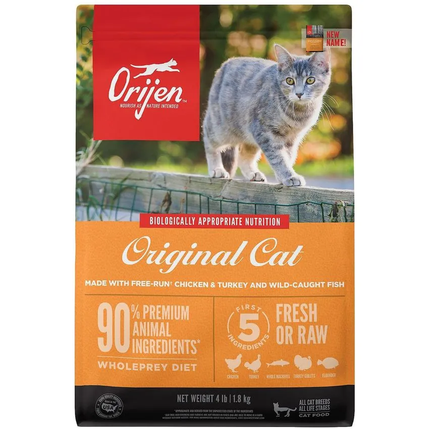 Orijen Cat Kitten Pollo Pavo Pescado Gatos Cachorros 1.8kg