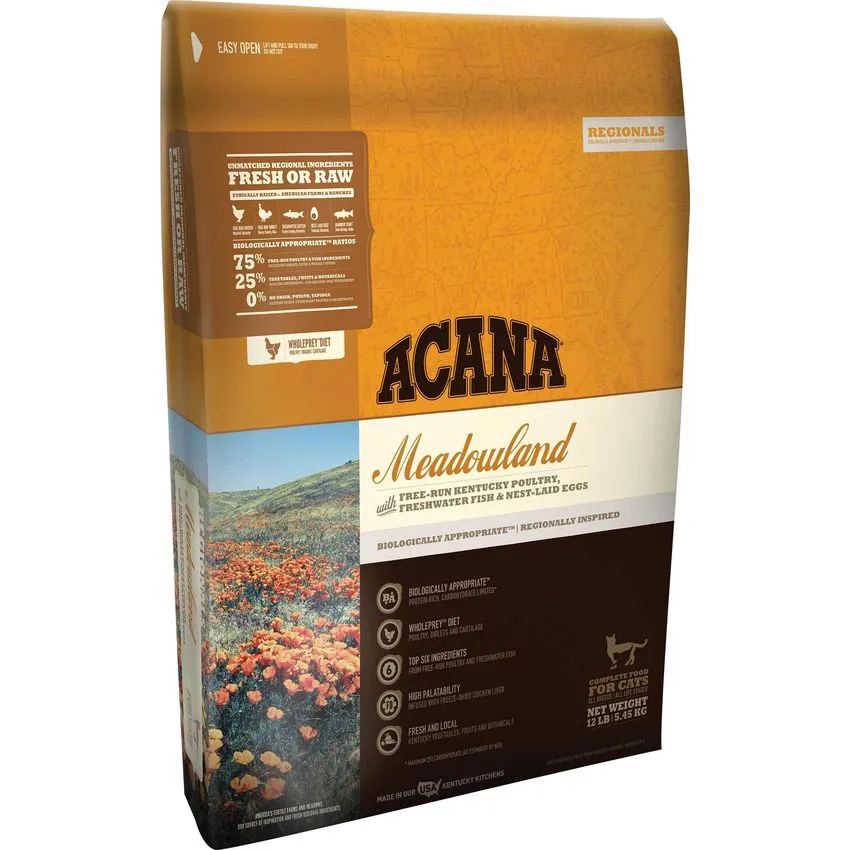 Acana Meadowland Cat Pollo Pescado Gatos 1.8kg