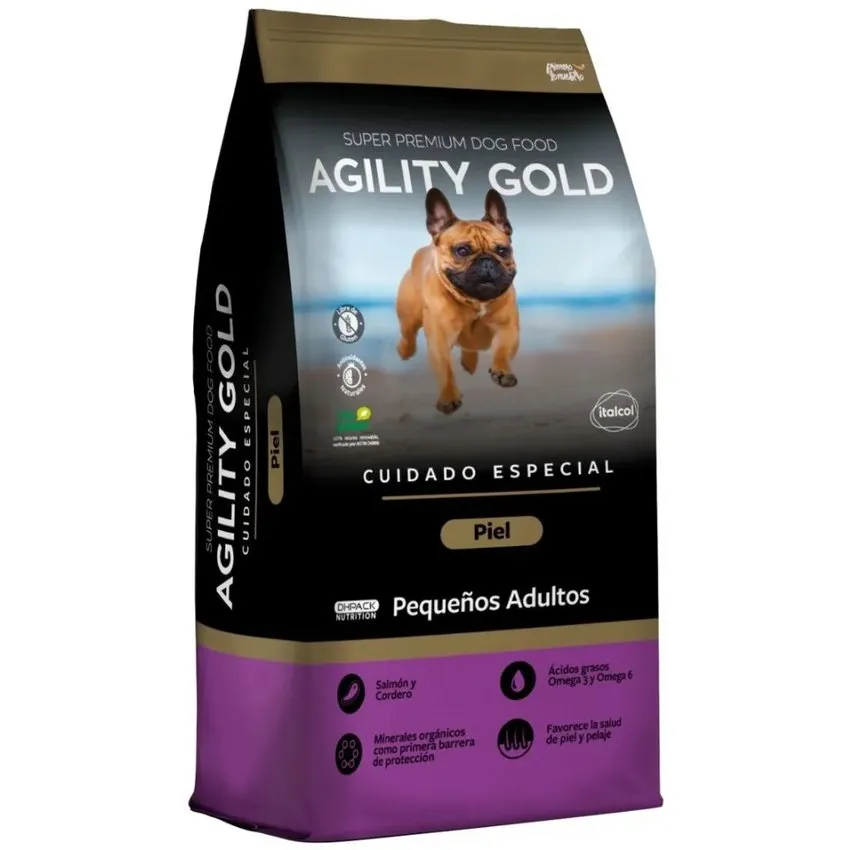 Agility Perros Adultos Razas Pequeñas Cuidado Piel 8Kg