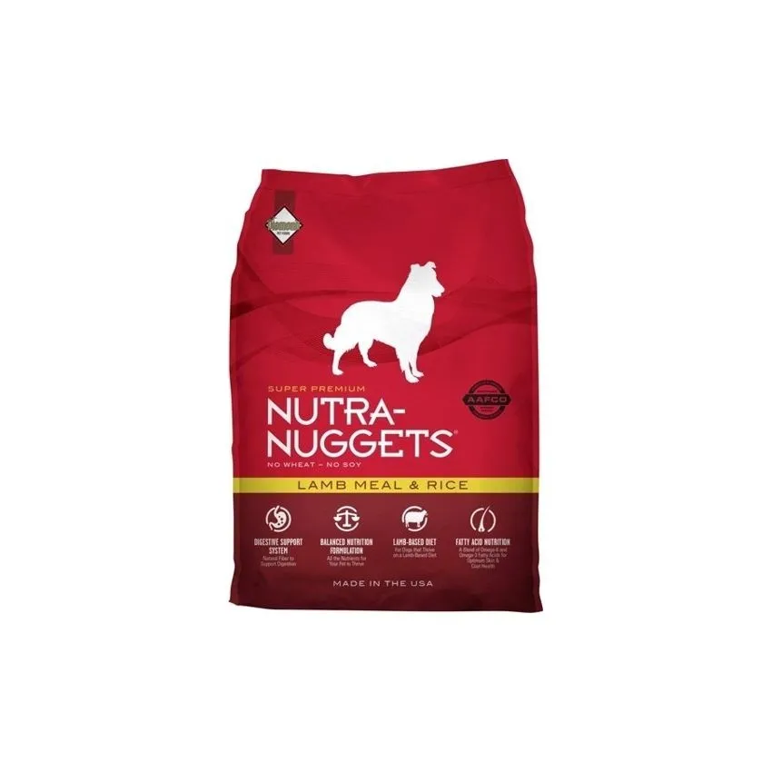 Nutranuggets Perros Lamb  Rice Cordero Arroz 15kg