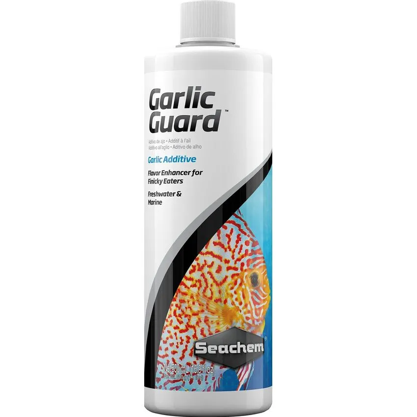 Seachem Garlic Guard 500ml Peces Estimulante Apetito