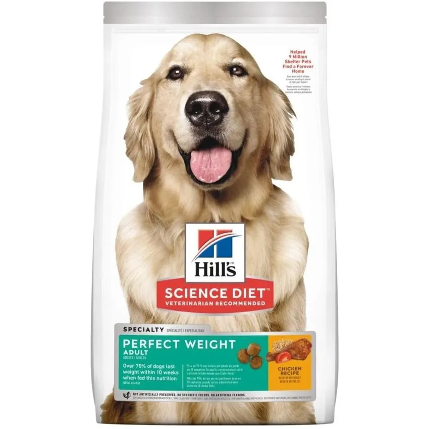 Hills Perros Adult Perfect Weight Control Peso 4lb