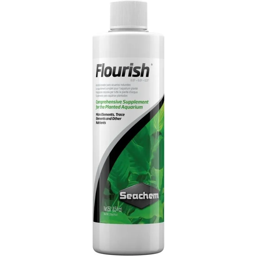 Seachem Flourish 250ml Nutrientes Plantas Acuario