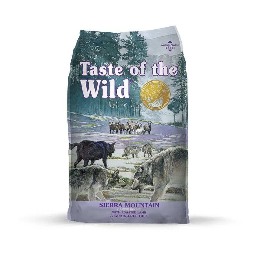 Taste Of The Wild Canine Sierra Mountain Cordero 14 Lb