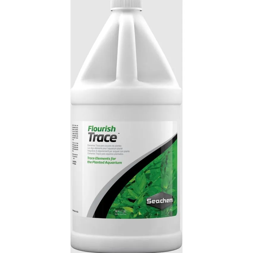 Seachem Flourish Trace 4 Lt Nutrientes Plantas Acuario