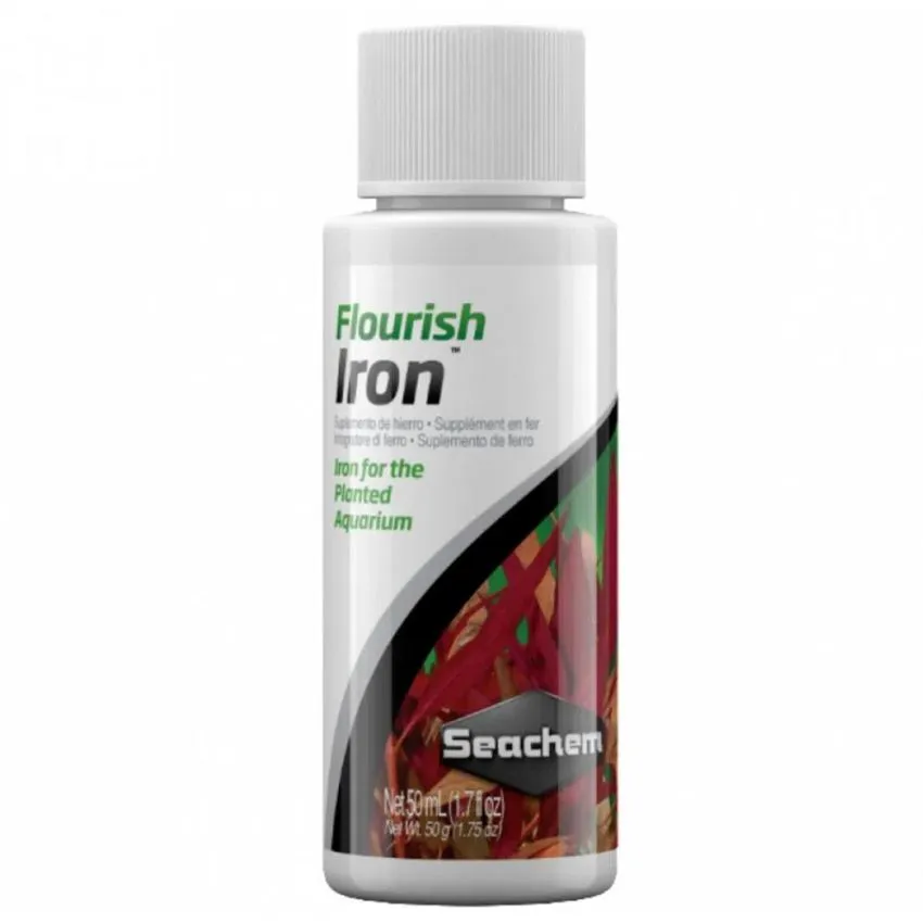 Seachem Flourish Iron 50 Ml Hierro Acuario Plantado