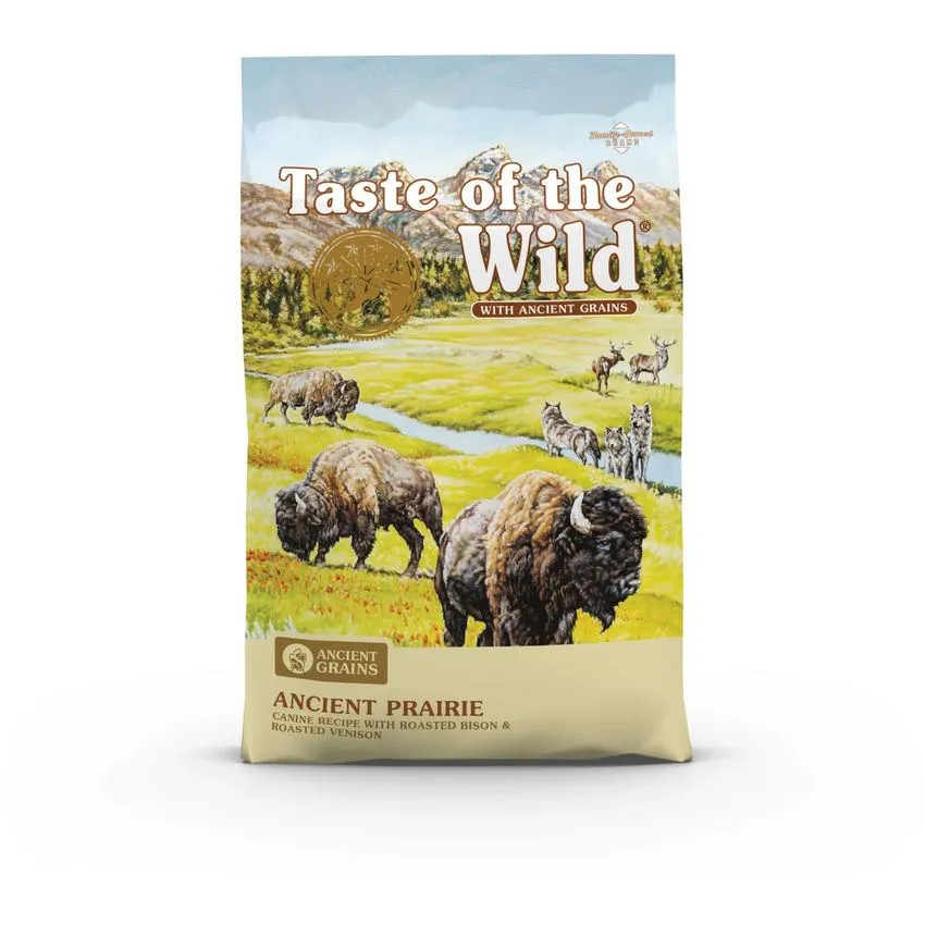 Taste Of The Wild Ancient Prairie Bisonte Venado 28lb Nuevo