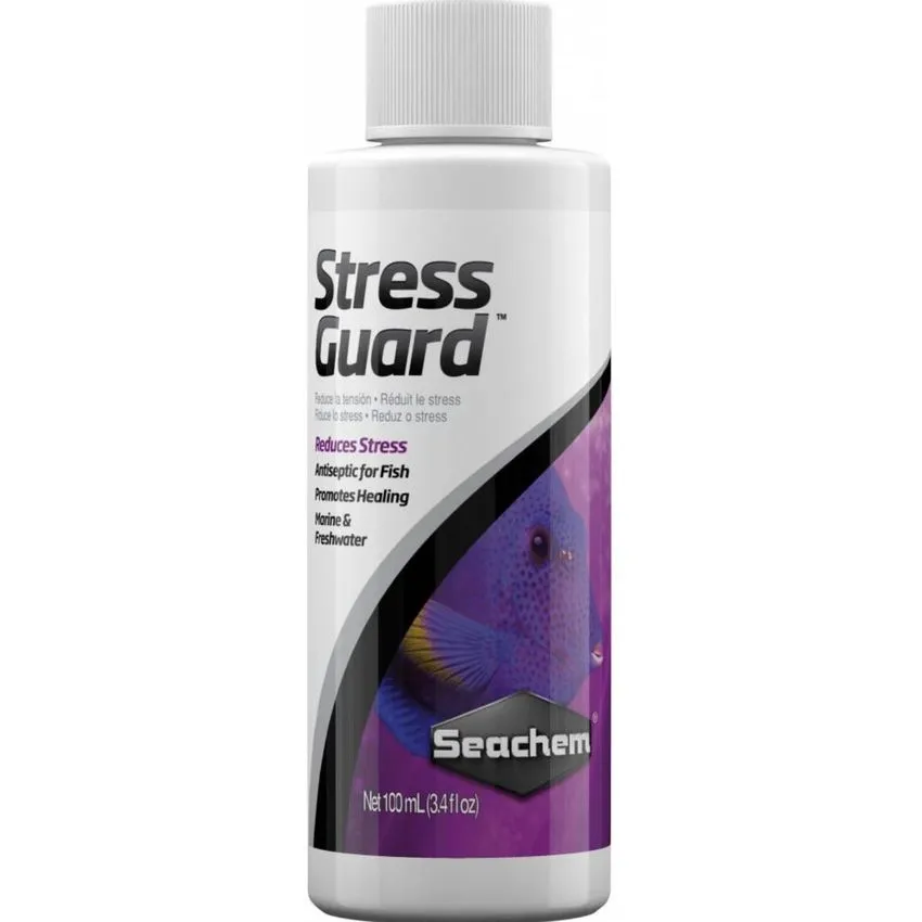 Seachem Stress Guard 100ml Antiestrés Acondicionador