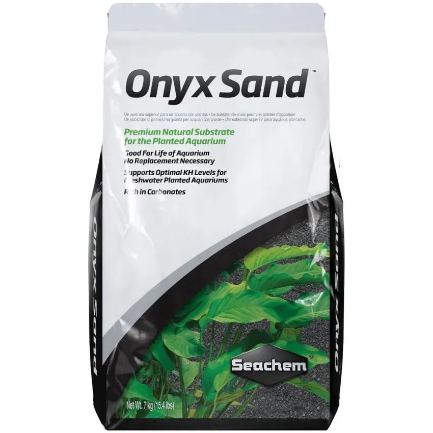 Seachem Onyx Sand Acuarios Plantados 7kg Sustrato