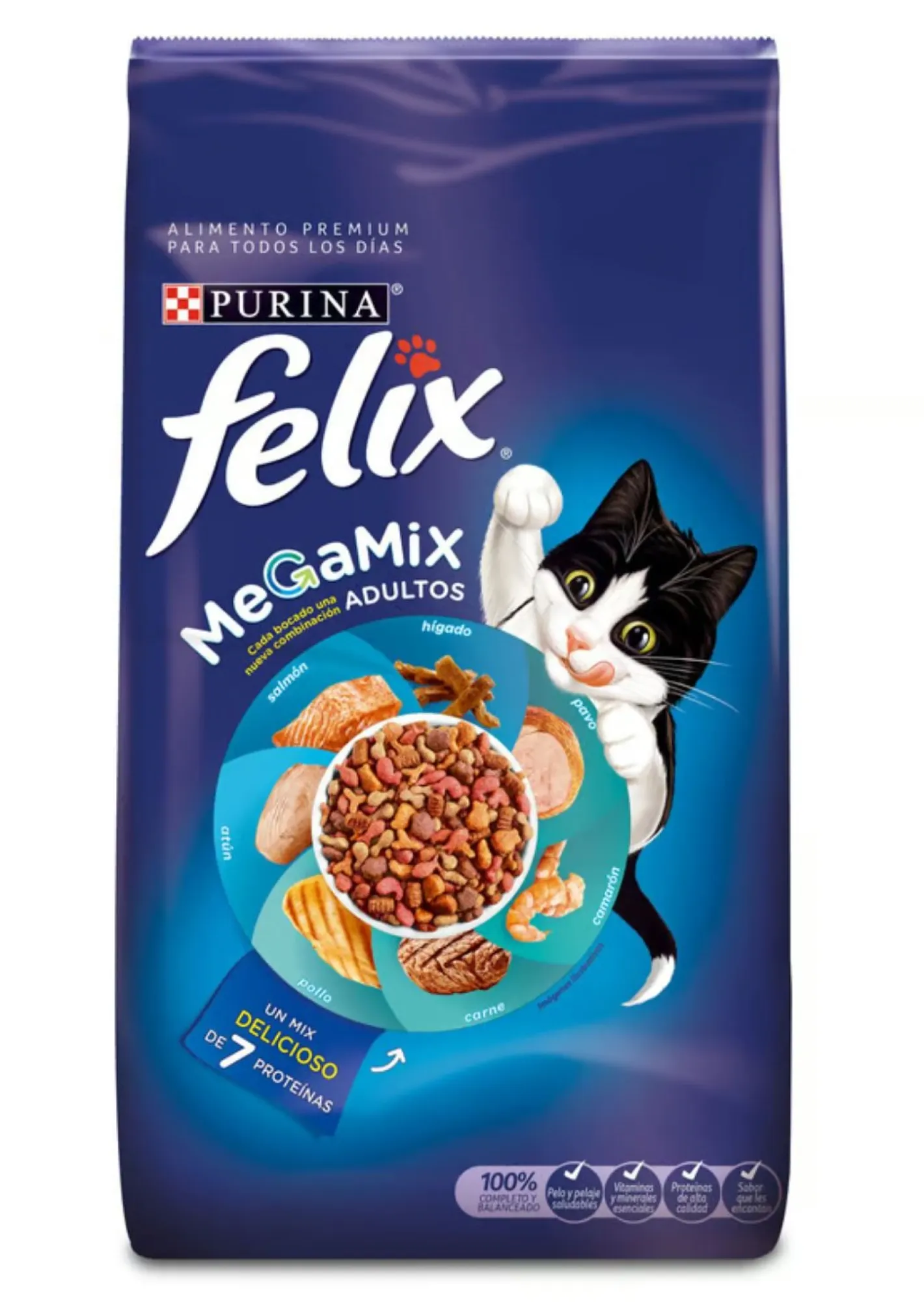 Felix Gatos Adulto Megamix 10kg