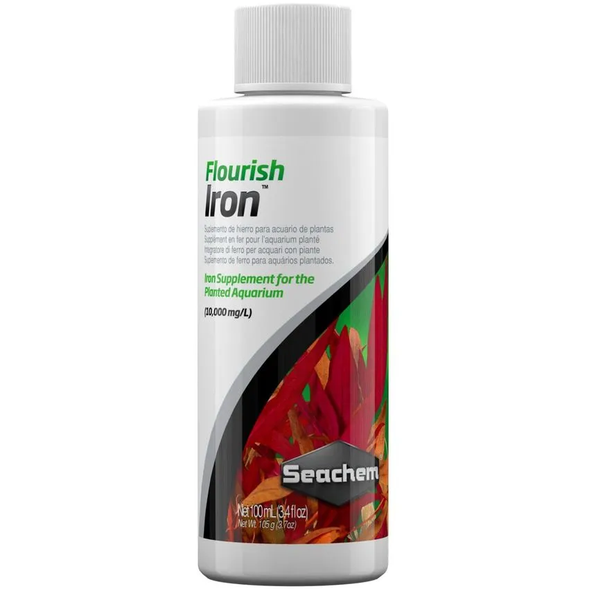 Seachem Flourish Iron 100 ml Hierro Acuario Plantado