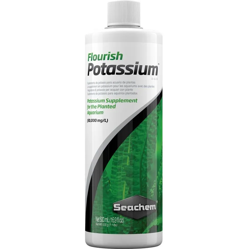 Seachem Flourish Potassium 500 Ml Fertilizante Acuarios