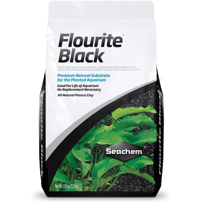 Seachem Flourite Black 3.5kg Sustrato Acuarios Plantados