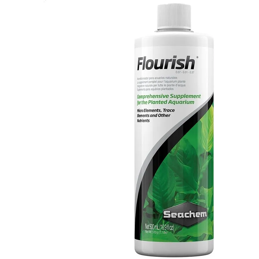 Seachem Flourish 500ml Nutrientes Plantas Acuario