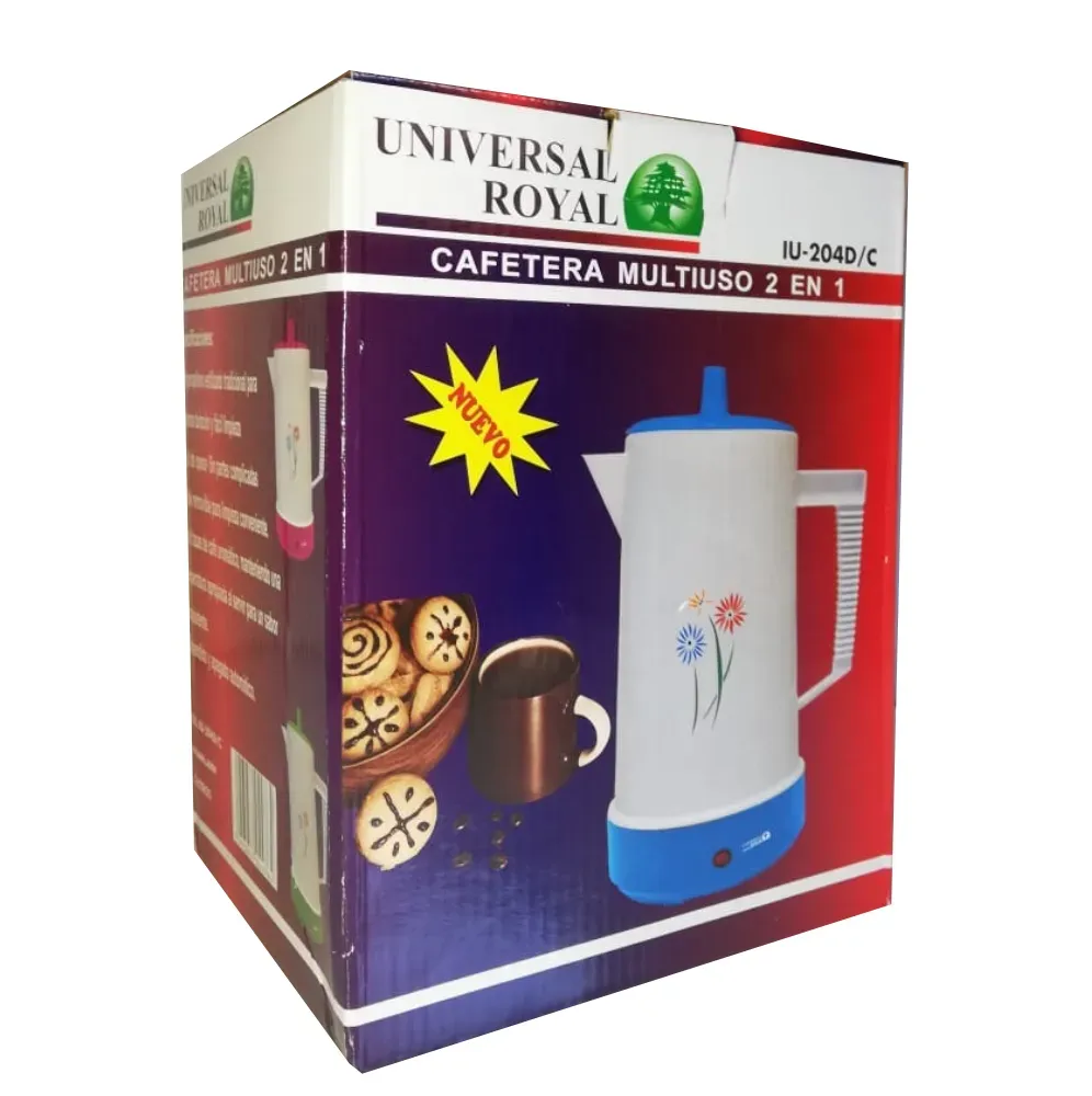 Cafetera Electrica Universal Royal Multiusos 1.5 Lts