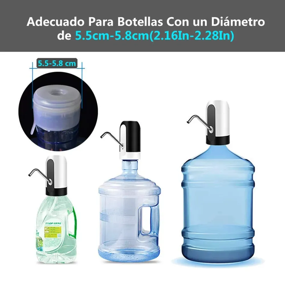 Filtro Dispensador De Agua Automático Recargable