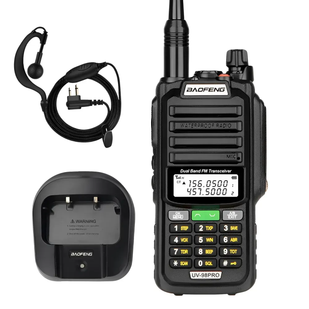 Radio Intercomunicador Walkie Talkie Baofeng Uv98pro Digital