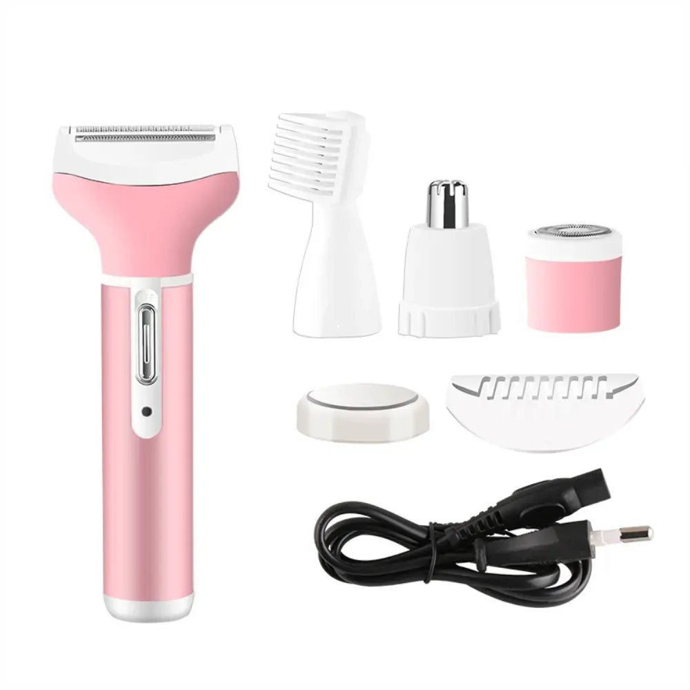 Afeitadora Eléctrica 4 En 1 Recargable Shaver Para Mujer