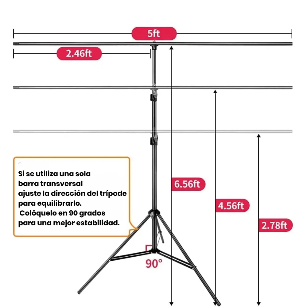 Telon 75 Pulgadas Para Proyector Video Beam Con Tripode 2mts