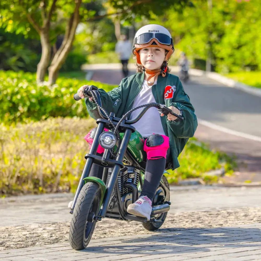 Motocicleta Electrica Para Niños Sonido Luces Multicolor